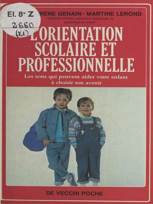cover image of L'Orientation scolaire et professionnelle
